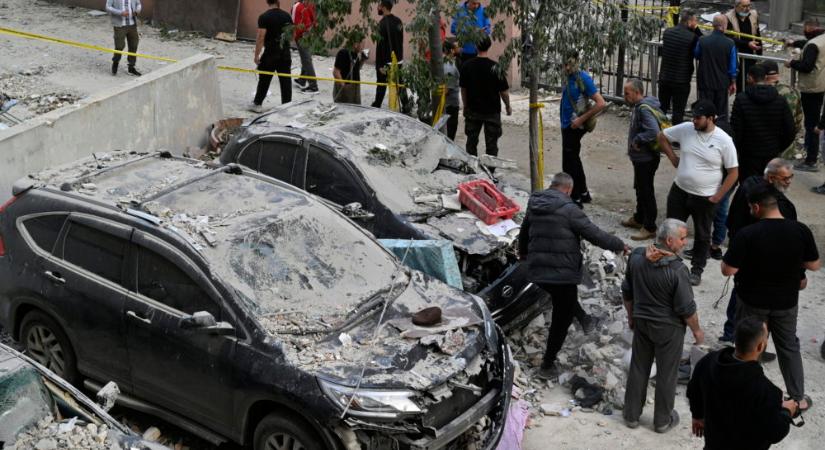 Izrael támadást hajtott végre Hezbollah-célpontok ellen Bejrút egyik negyedében