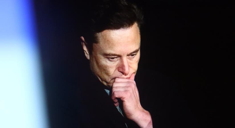 Elon Musk vagyona közel 34 milliárd dollárral csökkent egy nap alatt