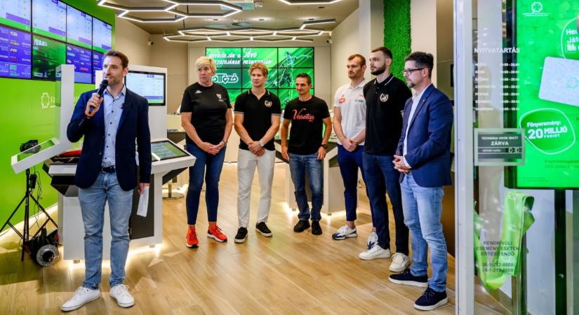 Átadták a jövő lottózóját Debrecenben