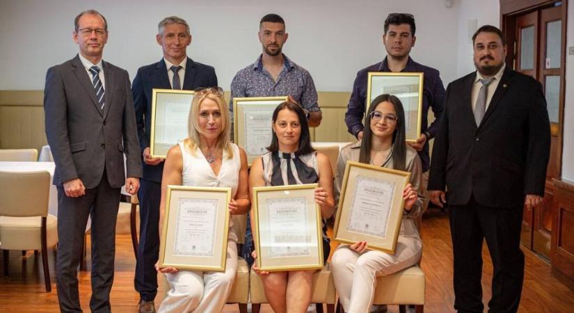A város legkiemelkedőbb sportolóit köszöntötték Nagykanizsán
