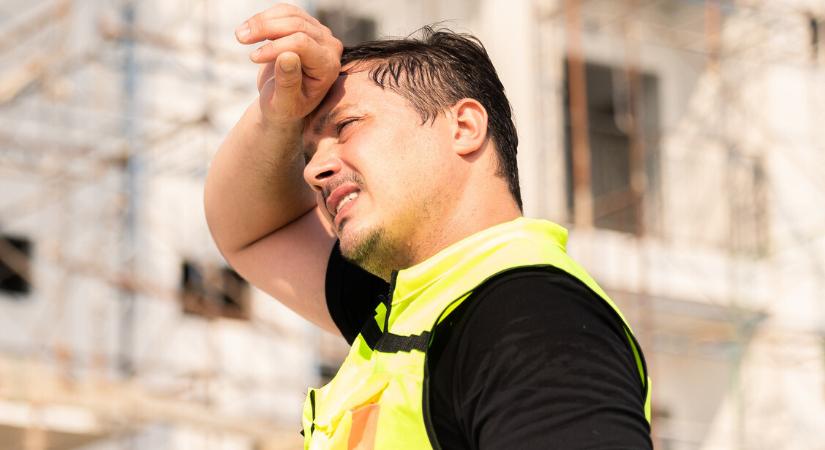 Hőség: a munkahelyi balesetek kockázatát is növeli
