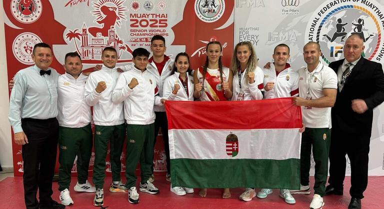 Acélöklű magyarok: három érem a muaythai-vb-n
