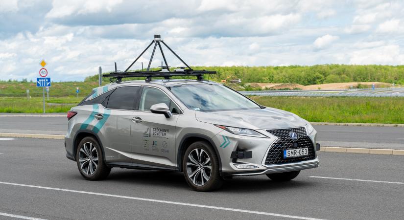 Így tanulnak az autonóm járművek a ZalaZONE-on