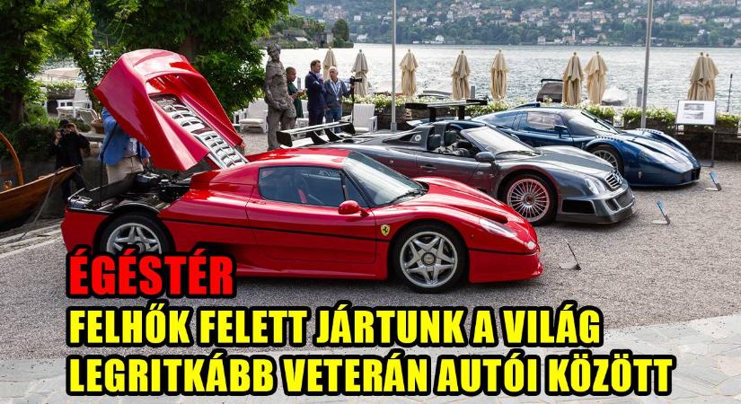 Felhők felett jártunk a világ legritkább veterán autói között