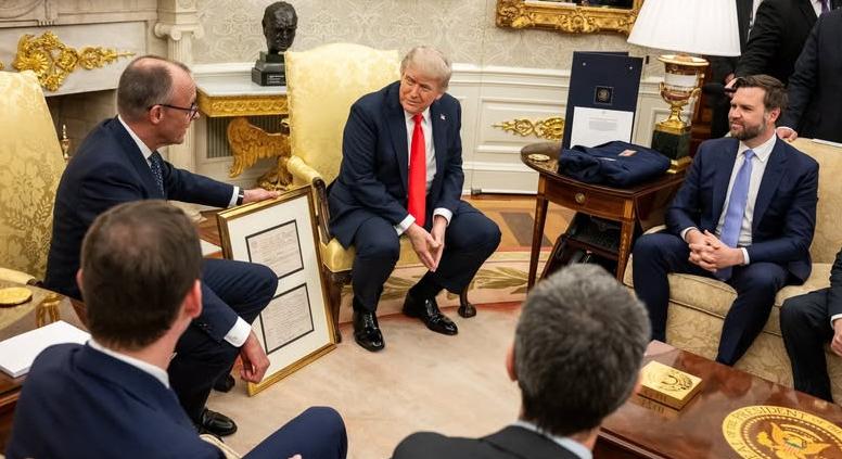 Trump most Friedrich Merzet sértette meg