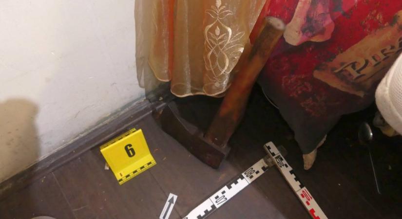 Egy szobában találta élettársát a vendégükkel éjjel, felkapott egy baltát és többször is fejbe vágta vele a férfit