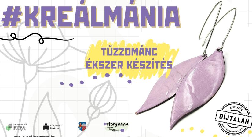 #Kreálmánia: Tűzzománc ékszer készítése