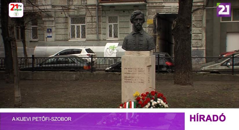 A kijevi Petőfi-szobor (videó)