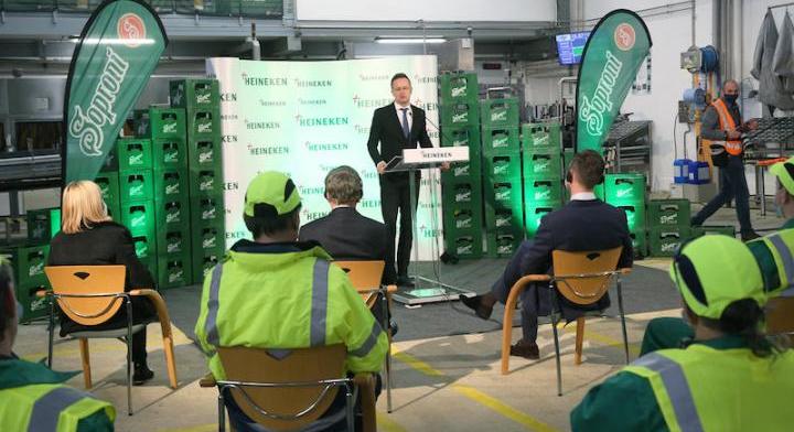 A Heineken is kapott a munkahelyvédő beruházási támogatásból