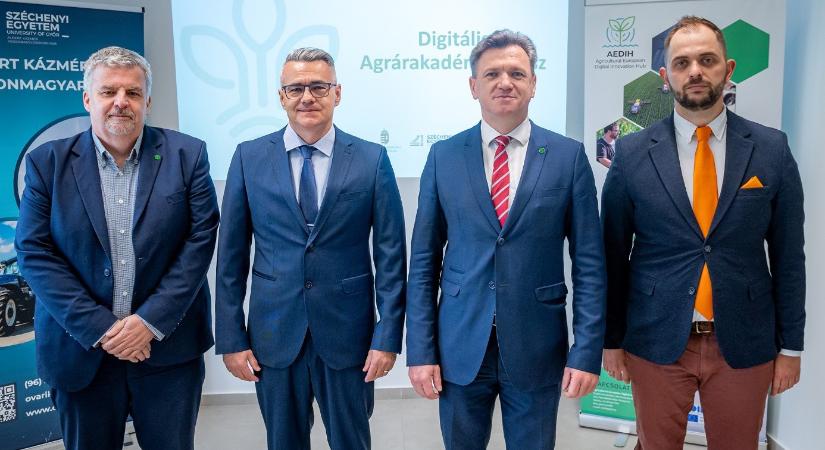 A győri egyetem részvételével vitték sikerre a Digitális Agrárakadémia Plusz programot