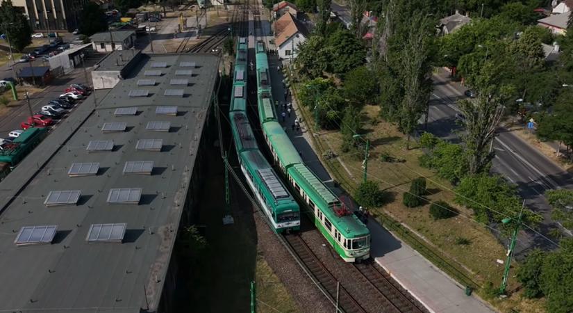 Nyugdíjba ment az első hatvan éves HÉV-szerelvény