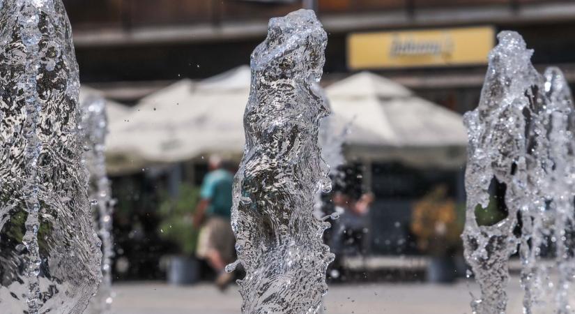 Perzselő hőség Veszprém térségében – csak a szél hozhat némi enyhülést