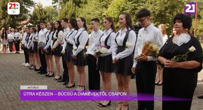 Aktuális (2025.06.06) - Útra készen – búcsú a diákévektől Csapon (videó)