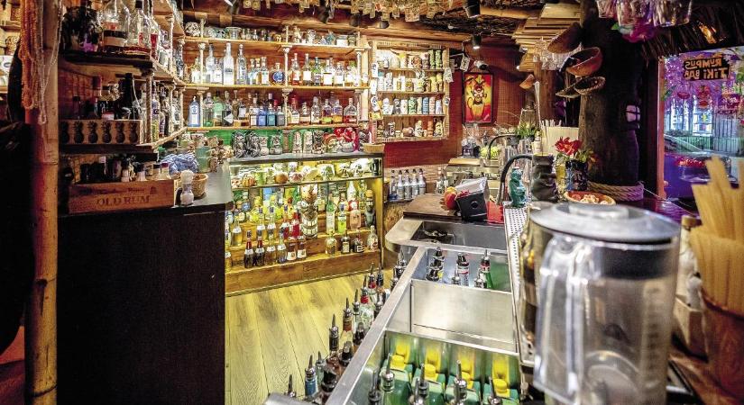 Tiki-kultúra Budapest belvárosában