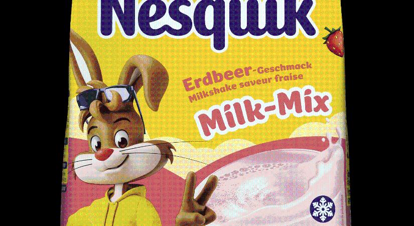 NESQUIK STRAWBERRY MILK-MIX: EPRES ÍZŰ ÍZESÍTŐ ITALPOR 350 G