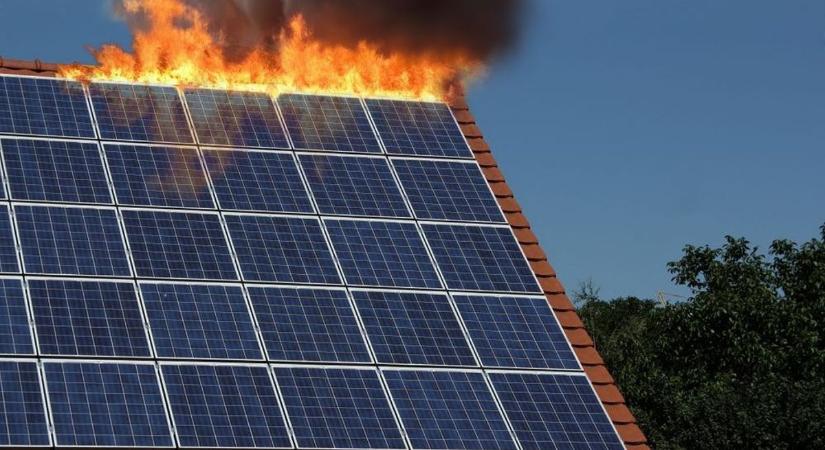 Napelemes rémálom: tűzoltás közben is életveszélyes lehet