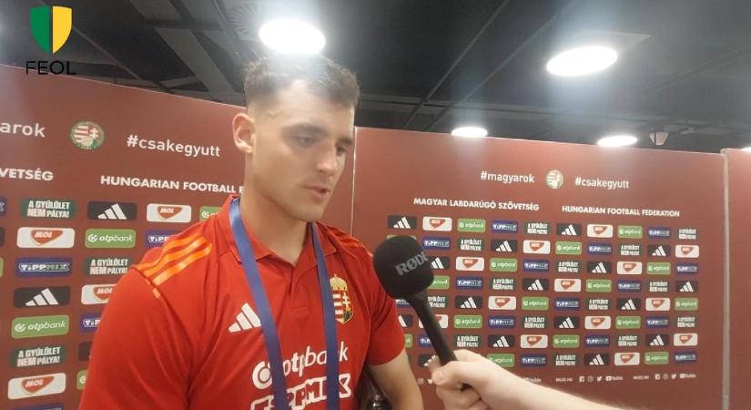 Csongvai Áron: A boldogságomat beárnyékolja az eredmény – videóval