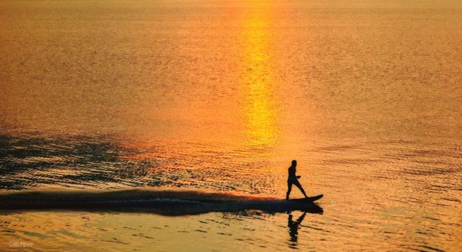 Gyenesdiásnál már 25 fokos a Balaton