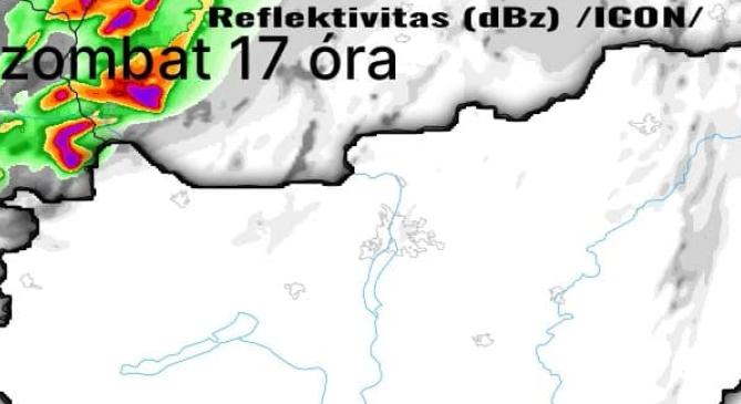 Zivatarok sodródhatnak be északnyugatra