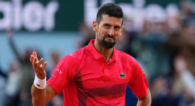 Djokovic utolsó meccsét játszhatta Párizsban