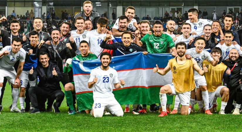 Elektromos autókat kapnak az üzbég futballisták a vb-re jutásért