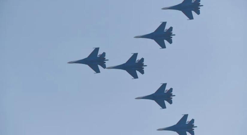 Ukrán légierő: megsemmisítettek egy orosz vadászgépet Kurszkban