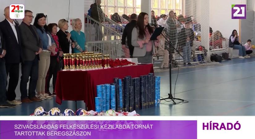 Szivacslabdás felkészülési kézilabda tornát tartottak Beregszászon (videó)