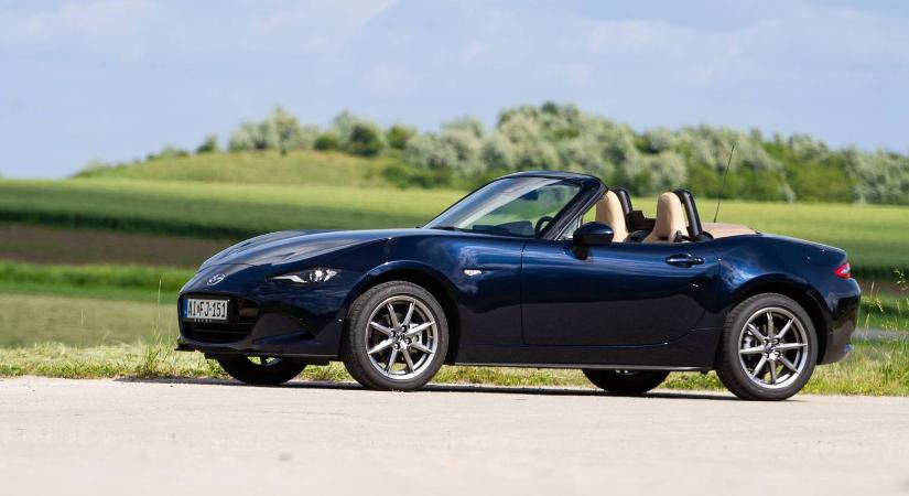 Kedélyjavító hatású, erősen ajánlott - Teszt: Mazda MX-5 1.5 G132 Kazari