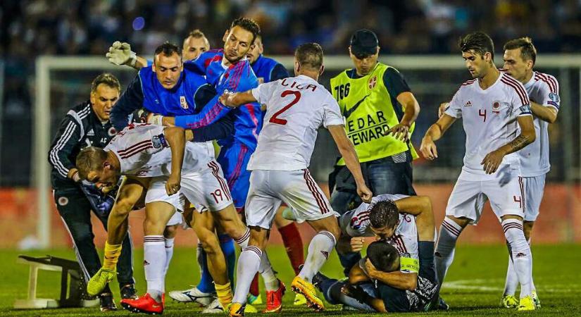 Szolgálatban a terrorelhárítók és a különleges egységek Tiranában: este Albánia–Szerbia vb-selejtező