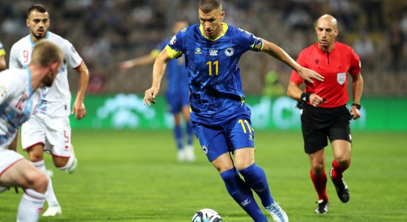 Jó az öreg a háznál: Dzeko 39 évesen is góllal jelentkezett a vb-selejtezőn – videó