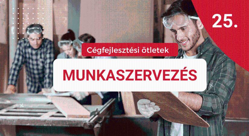 Cégfejlesztési ötlet 25.: Napi káoszból heti rendszer. Munkaszervezés Minner-módra