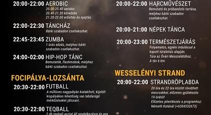 A Mozgás Éjszakájára készülnek Balatonalmádiban