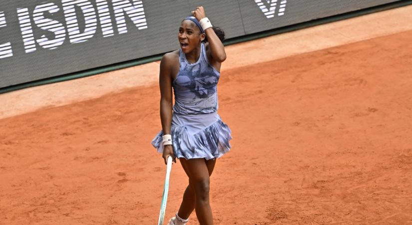 Új királynő Párizs trónján – Hihetetlen adogatásvesztő-párbaj végén nyert Coco Gauff