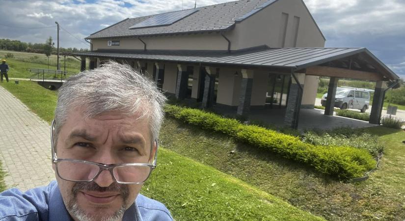 Kong az ürességtől a három éve átadott kisvasútállomás Csiztapusztán