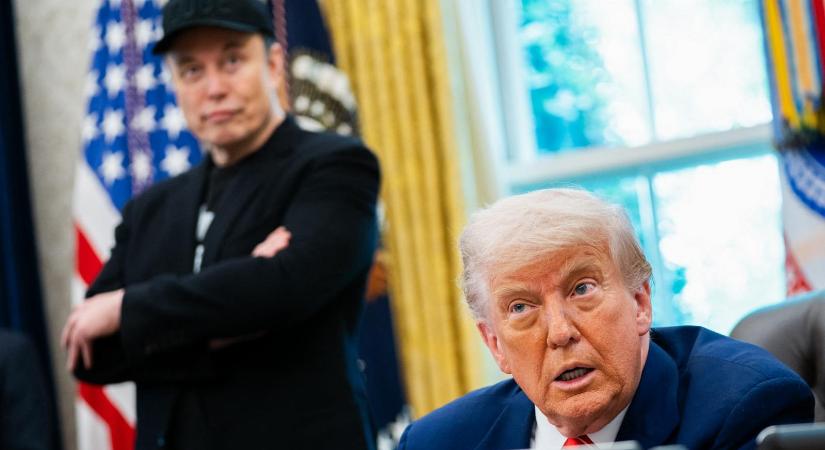 Trump megüzente Musknak, hogy súlyosan megfizet, ha a demokratákat kezdi el pénzelni