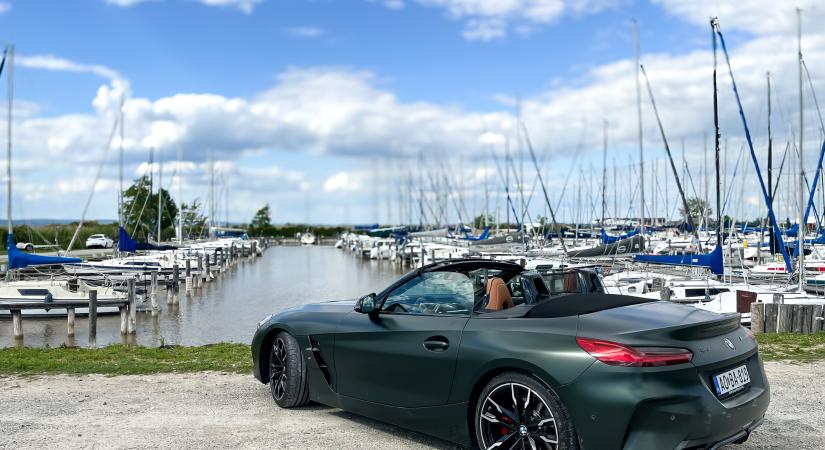 Te tudod, mi van a Fertő tó osztrák oldalán? Még a BMW roadsterének kalapját is megemeltük!