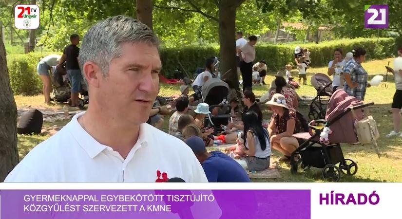 Gyermeknappal egybekötött tisztújító közgyűlést szervezett a KMNE (videó)