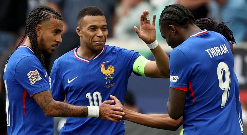 Mbappé vezérletével verték a németeket, a franciáké az NL-bronz
