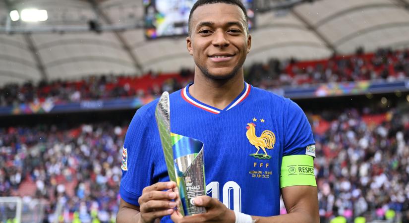 Mbappé újabb fontos mérföldkövet ért el a francia válogatottban