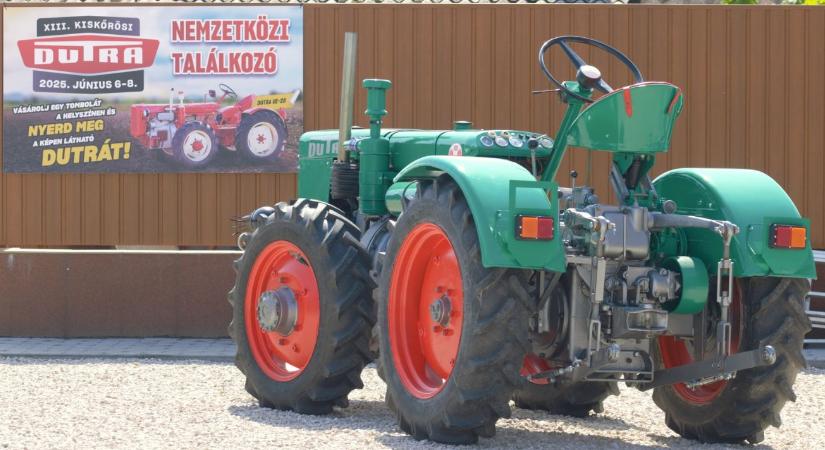Dutrák nyomában: Kiskőrös ismét a legendás traktorok fővárosa lett