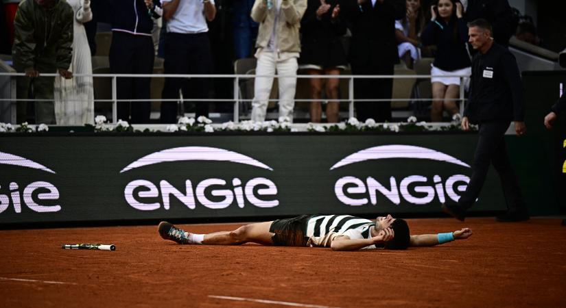 Minden idők legnagyobb Roland Garros-döntőjét nyerte meg Alcaraz