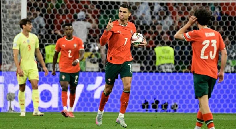 Cristiano Ronaldo újabb kupát nyert a válogatottal, a portugálok Nemzetek Ligája-győztesként érkeznek majd Budapestre