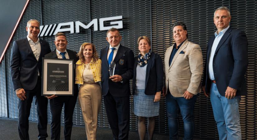 Mercedes-Benz Hovány Budaörs, világelső újgenerációs autóskomplexum a 2024-es Év Márkakereskedése