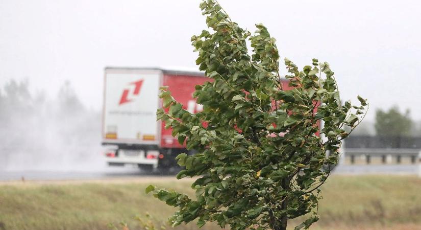Viharos széllel tarolta le Baranyát a hidegfront – de mikor tér vissza a kánikula?