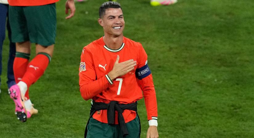 Cristiano Ronaldo zokogott a Nemzetek Ligája-döntő lefújása után