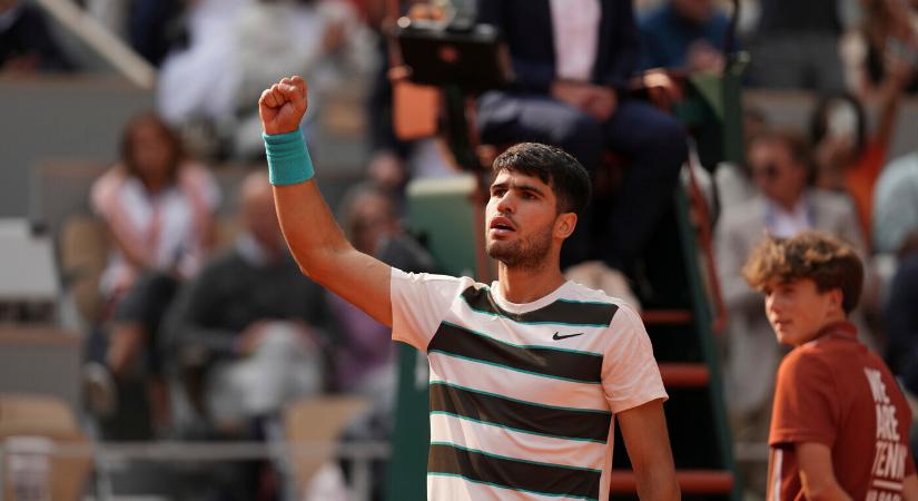 Roland Garros – Alcaraz öt és fél órás csatában védte meg címét