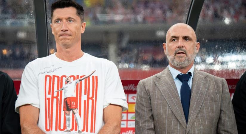 Balhé a lengyeleknél: Lewandowski nem lesz válogatott, amíg nem cserélik le a szövetségi kapitányt