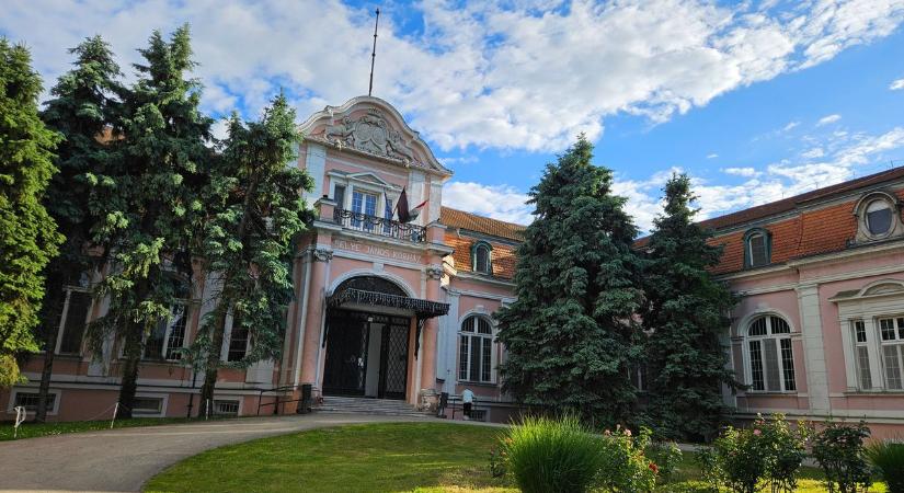 Érdemes kirándulni, sétálni egyet a Selye János Kórház parkjában  fotók