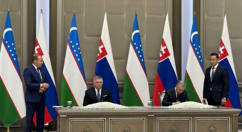 Fico: semmilyen politikai témakör nem gátolja az együttműködést Üzbegisztánnal