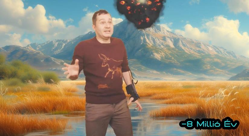 Hazánk a vulkánok országa, még „tegnap” is kitört egy